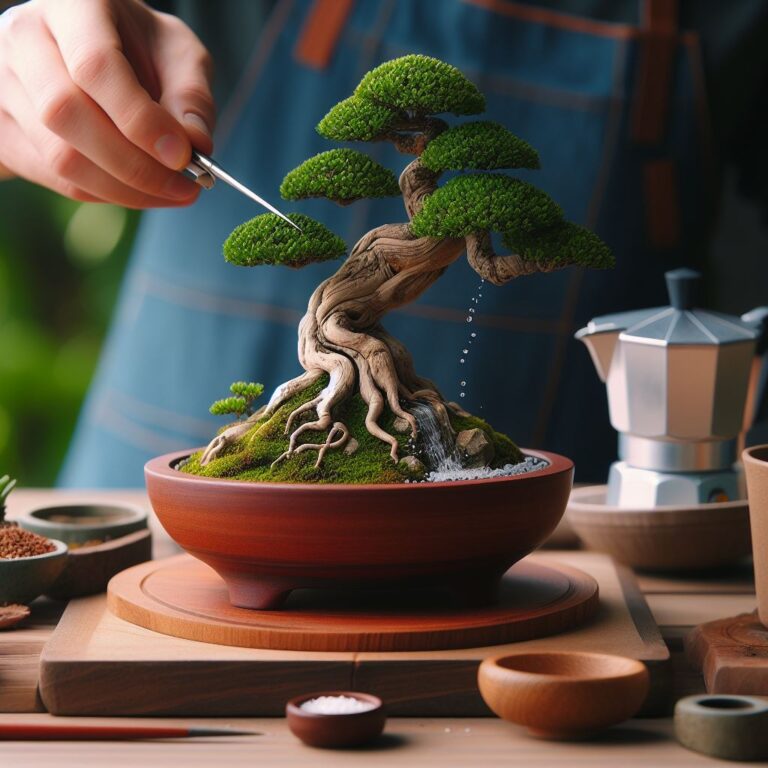 Cultivating Serenity: A Beginner's Guide to Bonsai - Nurturing Miniature Trees